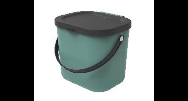 ROTHO Albula Dark green - afvalscheidingscontainer - 6l