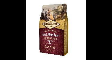 CARNILOVE Cat Sterilised Lamb and wild boar - droog kattenvoer - 2kg