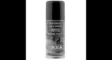 Slotspray AXA - wit/zwart