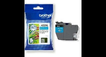 Originele inkt cartridge Brother LC-422XLC Cyaan