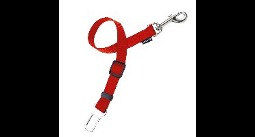 Veiligheidsgordelhaak voor honden Gloria Rood 2 x 45 cm