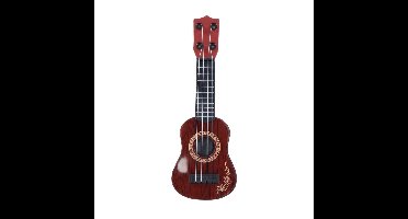 Mini Gitaar 26 cm Houtlook/Bruin