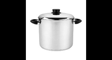 Soeppan 8L RVS/Zwart