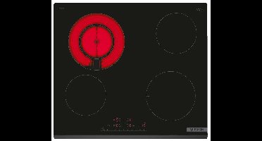 Bosch PKF631FP3E kookplaat Zwart Ingebouwd 60 cm Keramisch 4 zone(s)