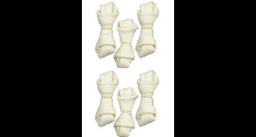 ZOLUX Knotted white bone - kauwstaaf voor hond - 54g