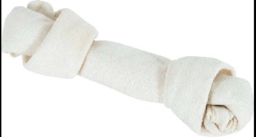 ZOLUX Knotted white bone - kauwstaaf voor hond - 140g