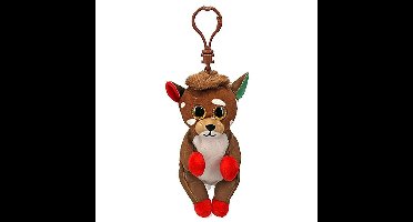 TY Beanie Boos Clip Knuffel Rendier Juno 7 cm