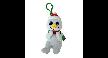 TY Beanie Boos Clip Knuffel Sneeuwman Brrrnard 7 cm