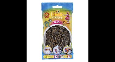Hama Strijkkralen Chocoladebruin 1000 Stuks