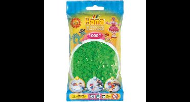 Hama Strijkkralen 1000 Stuks Groen Neon