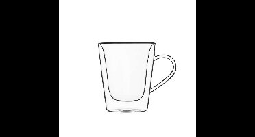 Luigi Bormioli Mok Espresso Dubbelwandig Set2 12Cl