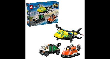 LEGO CITY 60505 Vliegtuig, servicewagen en hovercraft Rem