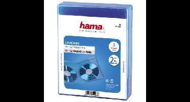 Hama BluRay Dubbelbox 3Pak Blauw