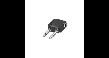 Hama Audioadapter 2x 3,5-mm-jack-stekker Mono - 3,5-mm-jack-kopp. Stereo