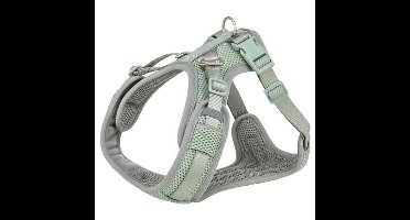 TRIXIE HONDENTUIG PREMIUM FLEXMESH BREDE BORST SALIEGROEN