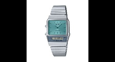 Horloge Uniseks Casio VINTAGE EDGY COLLECTION Zilverkleurig (Ø 40 mm)