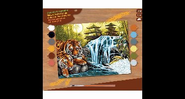 Schilderen op Nummer Tijgers