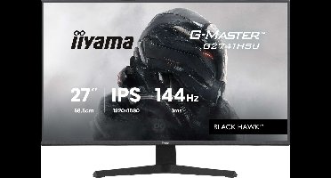 iiyama G-MASTER G2741HSU-B1 computer monitor 68,6 cm (27") 1920 x 1080 Pixels Full HD Zwart
