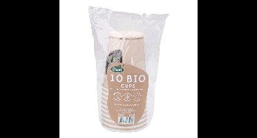 Duni Bio Wegwerp Bekers You chose Green 240 ml 10 Stuks