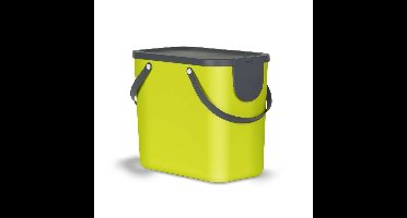 Rotho Albula Afvalscheidingsprullenbak 25L Lime Groen