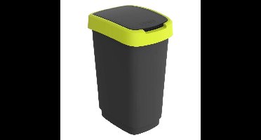 Rotho Twist Afvalbak 25L Lime/Antraciet