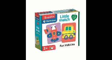 Clementoni Little Match Fun Vehicles