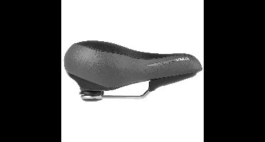 Fietszadel Velo Newport Gemini met O-zone en traagschuim - zwart