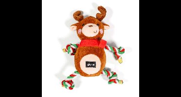 Knuffel voor honden Gloria XMAS RUDOLF Bruin