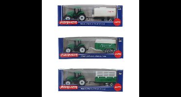 Tractor met Aanhanger Assorti