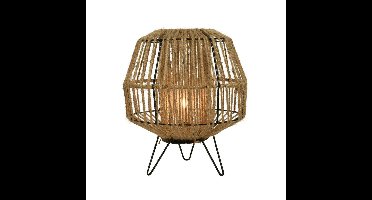 LED Tafellamp 26.5 cm Touw/Metaal