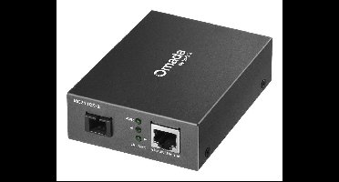 TP-Link Omada MC211CS-2 netwerk media converter 1000 Mbit/s 1310 nm Single-mode Zwart