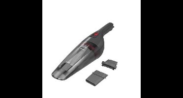 Black & Decker NVB12AVA-XJ handstofzuiger Grijs, Rood Zakloos (5035048693117)