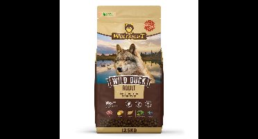 WOLFSBLUT Wild Duck Duck with potatoes - droog hondenvoer - 12,5kg