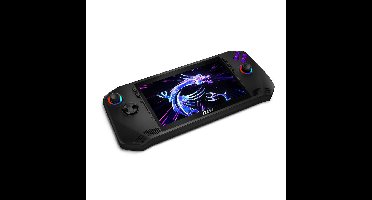 MSI Claw 7 AI+ A2VM-031PL draagbare game console 17,8 cm (7") 512 GB Touchscreen Wifi Zwart