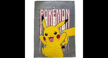 Plaid - POKEMON - Pikachu - 130 x 180 cm
