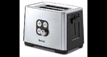 Tefal Equinox TT420D 7 2 snede(n) Zwart, Roestvrijstaal