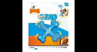 Kauwspeelgoed voor honden Nylabone Kruis Vlees