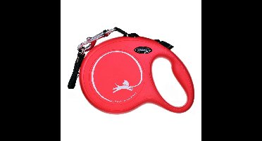 Flexi New Classic Geel Hond Intrekbare riem 8 m