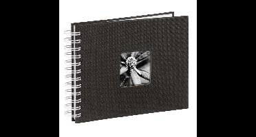 Hama Spiraalalbum Fine Art 24x17 Cm 50 Witte Pagina's Zwart