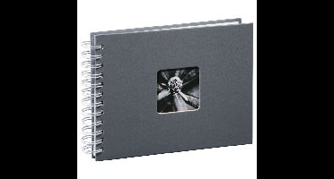 Hama Spiraalalbum Fine Art 24 X 17 Cm 50 Witte Pagina's Grijs