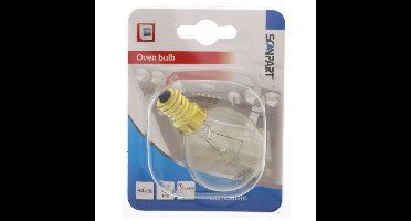Scanpart 1100000001 F126 Ovenlampje E14 40w 300gr. Bol