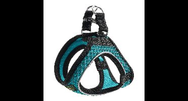 Hondentuigje Hunter Hilo-Comfort Turkoois Maat XXS (26-30 cm)
