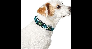 Hondenhalsband Hunter Basic Draad Blauw Maat M Blue (33-50 cm)