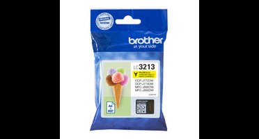 Originele inkt cartridge Brother LC3213Y Geel