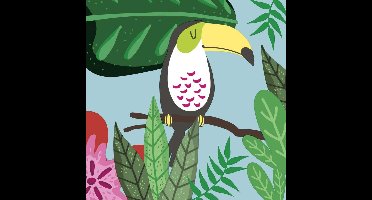 Servetten Jungle Bird 33x33 Cm