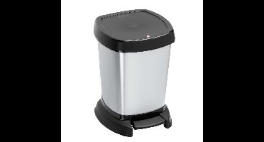 Rotho Paso Pedaalemmer 6L Zilver/Metallic