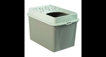 Rotho Eco Berty Kattenbak met Boveningang Cappuccino/Zand