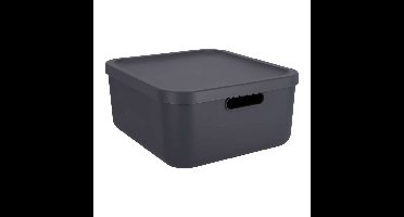 Rotho Albula Decoratie Opbergbox 20L Antraciet