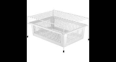 Metaltex Dino Rek + Mand 33x45x20 cm Wit