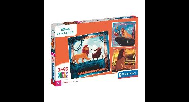 Clementoni Supercolor Puzzel The Lion King 3x48 Stukjes
